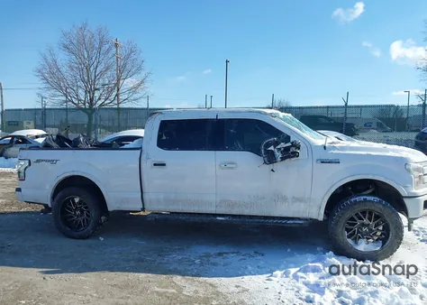 2019 Ford F-150 Lariat из США, поврежденный, VIN 1FTFW1E42KKC72440